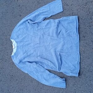 Pure Jill Wool Blend Womens Top Cottagecore minimalist, Large